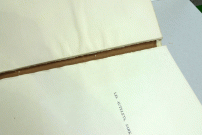 Damaged binding &amp; split section